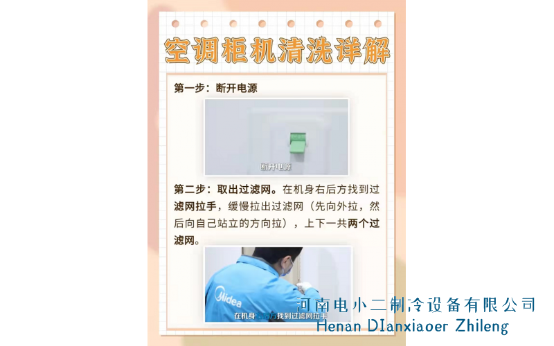 2022家用柜机空调清洗详解附带教程图-空调清洗六步法